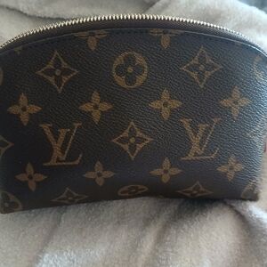 Louis Vuitton Monogram Brown Cosmetic Bag